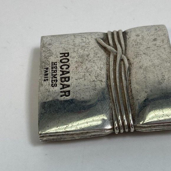 HERMES Accessory B Cover Key Holder Bag Charm SS Silver - Picture 6 of 10